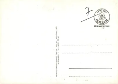 Sobernheim-a.d.-Nahe — widok panoramiczny — Heimatbild-Kunstverlag Gerhard Hosser, Idar-Oberstein — Rewers