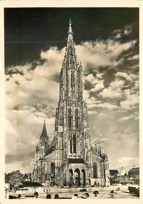 Ulmer Münster — Torre mais alta do mundo — Helia-Foto, Ulm-Donau, N° 223
