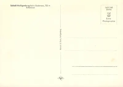 Zamek Heiligenberg — Sala Rycerska — Morlock & Sturm, Heiligenberg — Rewers