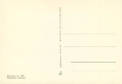 Kościół i oświetlony choinka — Hann. Münden — Nattermoller-Verlag — Rewers