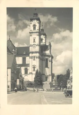Igreja de Freudenstadt — vista da praça — Foto Braun Otto