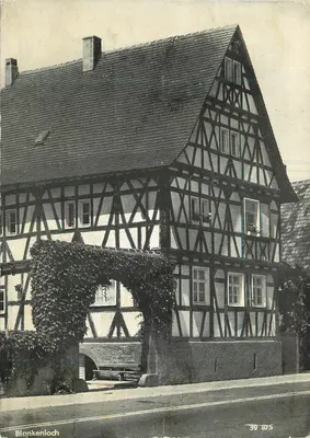 Bilhete postal moderno Blankenloch Karlsruhe