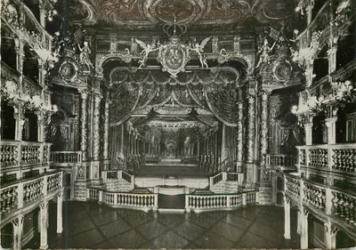 Ópera de Bayreuth — cena — editor Oberfränkischer Opernhauskartenverlag Bayreuth, n° 1/71