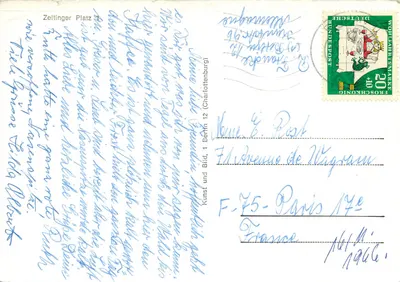 Berlim-Frohnau — Konditorei Herrmann — editor Kunst und Bild, Berlim — Verso