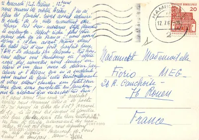Bremen - Praça do Mercado — editor L.A.B. 298 — Verso