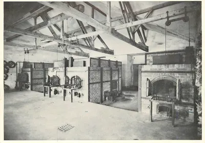 Fours du Crématorium de Dachau — Crématorium de Dachau — éditeur non identifié, n° de série non visible