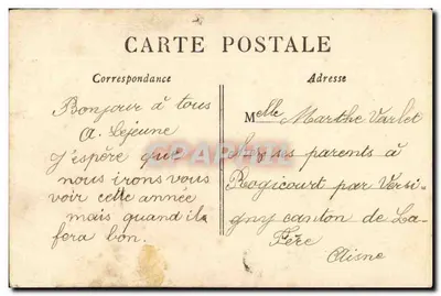 O Beijo Conjugai — Beijo frívolo e libertino que a mulher espera do marido — editor LE DÉ, n°215 — Verso