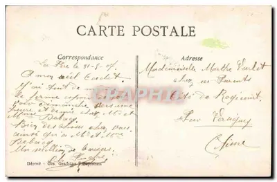 Ninon — Noite misteriosa — A. J. S. (n° 461) — Verso