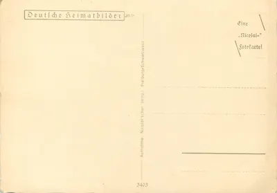Freiburg / Schwarzwald — Lado sul da bela catedral — Deutsche Heimatbilder 36 b — Verso