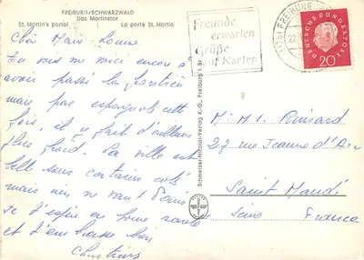 Górny Przylącz — Freiburg im Breisgau — Schmeitzer-Nicolai-Verlag — Rewers