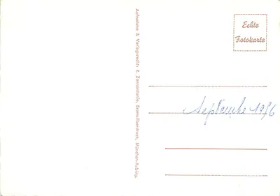 Monachium — Marienplatz z Rathaus — R. Zannantonio, n° 167 — Rewers