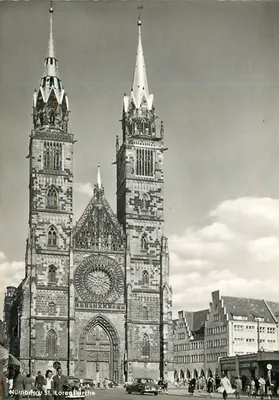 Nuremberg — Igreja de São Lorenço — editor Liebermann & Co. — n° 409