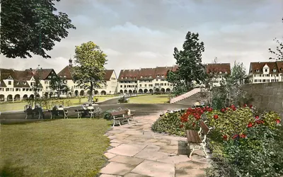 Höhenluftkurort Freudenstadt — Parte no Mercado — Fotografia autêntica, Fürth