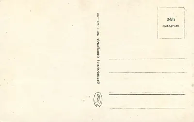 Speyer a.Rh. - Komemoracyjna świątynia Reformacji - wydawca Franckh-Verlag Stuttgart-Berlin, nr 10327-36p — Rewers