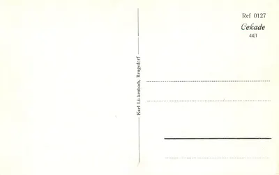 Ruinas del castillo de Rengsdorf — Braünsberg — editor Cekade, n° 0127 — Reverso