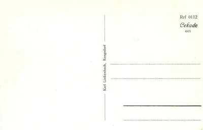 Klimatischer Kurort Rengsdorf — Partie a.d. Laubachsmühle — editor não identificado — Verso