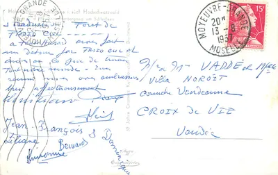 Schluchsee — Las Froid Cul — wydawca Cramer & Cie, 50 Jahre Kurbad — Rewers