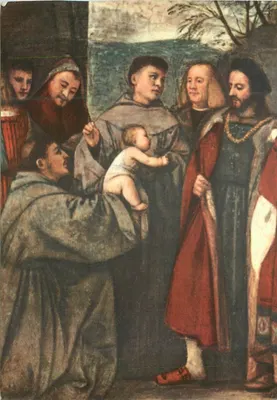 Um milagre de Santo Antônio — Padova (Itália) — Edição Tiziano Vecelio