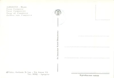 Waza kampanjski — epoka starożytna — wydawca Gerlando Di Leo, n°48 — Rewers