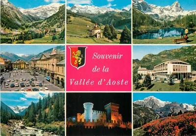 Vale d'Aosta — Lembrança da Vale d'Aosta — Ediz. SACAT, n°105