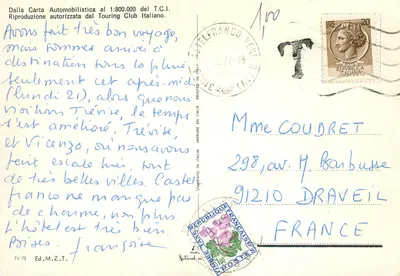 Treviso — Souvenir — Wyd. M.Z.T. — Rewers
