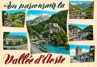 Vallée d'Aoste — Ao percorrer a Vallée d'Aoste — Ed. E.G.I.