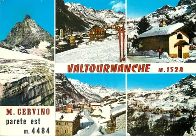 Monte Cervino - Valtournanche - Panorama - Ediz. Escl. Capurso - Quart (Aosta) n°295