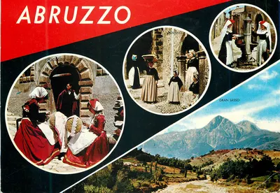 Abruzzo — Pescocostanzo, Scanno, Pettorazza Grimani, Gran Sasso — editor não visível
