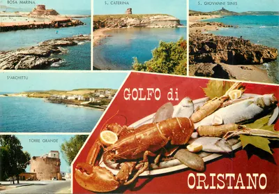 Golfo de Oristano — Bosa Marina, S. Caterina, S. Giovanni Sinis, S'Archittu, Torre Grande — Oristano