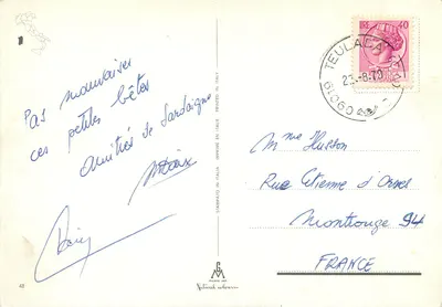 Golfo de Oristano — Bosa Marina, S. Caterina, S. Giovanni Sinis, S'Archittu, Torre Grande — Oristano — Verso