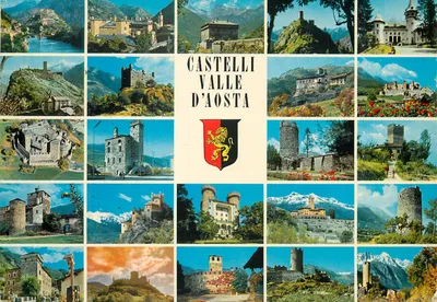 Castelos da Valle d'Aosta — 108 — Ediz. SACAT - Torino