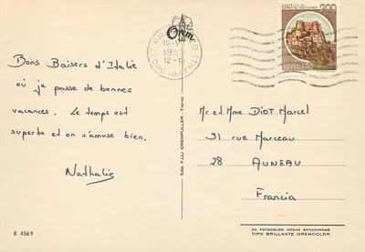 Dolomites — Montagnes et lacs — Éditeur Oremuller, n° R 4569 — Rewers