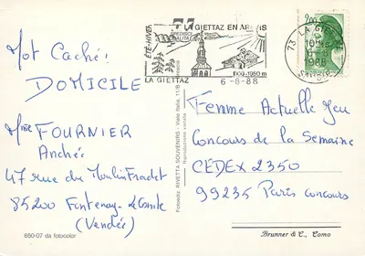 Saudações das Alpes — Montanhas alpinas — Brunner & C., Como — Verso