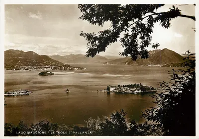 Lago Maggiore — As ilhas e Pallanza — Vera Fotografia "Fotocelere", n° XIII