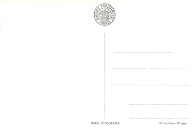 Arquà Petrarca (Padova) — Dom Petrarki — wydawca VERA FOTOGRAFIA — Rewers