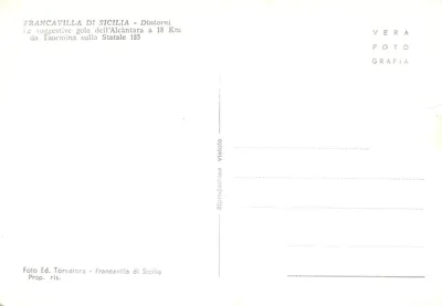 Góry Alcântara — Francavilla di Sicile — Wyd. Tornatore — Rewers