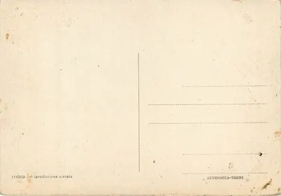 Basílica Patriarcal de S. MARIA DEGLI ANGELI - Capela della Porziuncola — ALTEROCCA-TERNI, n° 111009 — Verso