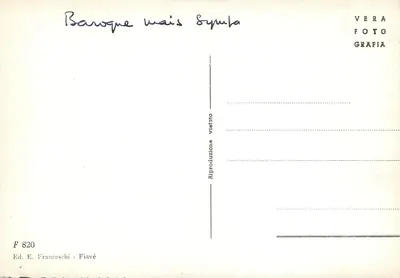 Interno Chiesa (Mon. Nar.) — Jezioro Garda - Tremosine — Wyd. E. Franceschi - Fiavè — Rewers