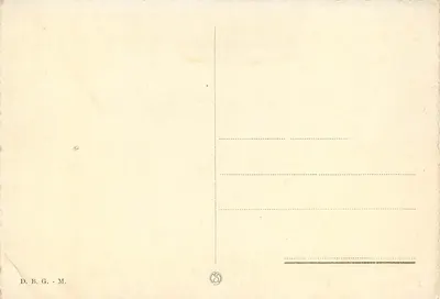 Bilhete postal moderno Modena - Interior da Catedral do Pontile — Verso