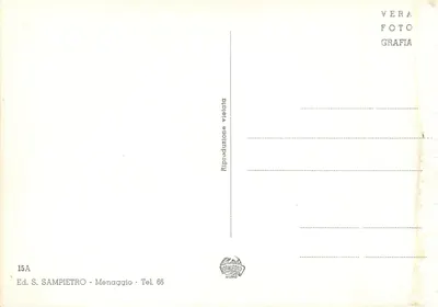 Lago di Como — Fantasia di Vele al centro Lago — Ed. S. SAMPIETRO — Rewers