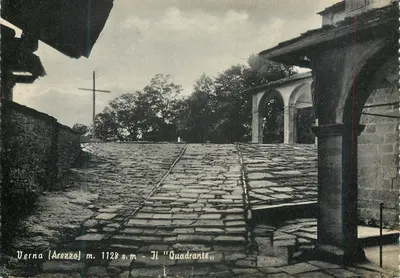 Verna (Arezzo) — O "Quadrante" a 1128 m — Éd. ris. Santuario Verna