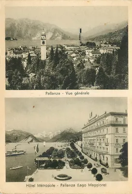 Pallanza - Vista geral — Hotel Metrópole (Lago Maggiore)