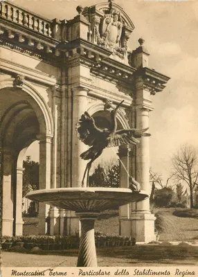 Montecatini Terme - Particular dello Stabilimento Regina