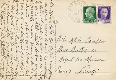 Carvico - Panorama — widok na góry — wydawca nieznany, nr 353 — Rewers