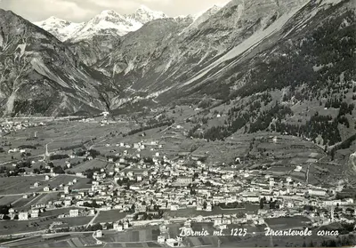 Bormio mi. 1225 — Incantevole conca — Bromofoto Milano