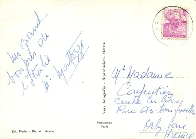 Artèna — panorama — wyd. Florini, Riv. 4 — Rewers