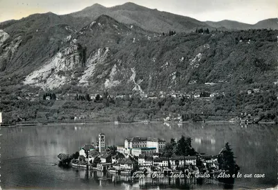 Lago d'Orta - Ilha de S. Giulio - Alzo e suas minas