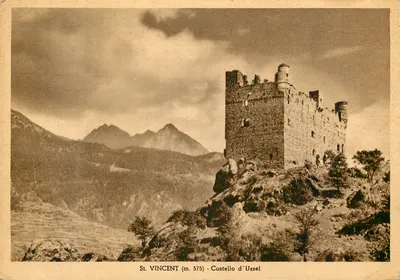 St. VINCENT (m. 575) - Castello d'Ussel