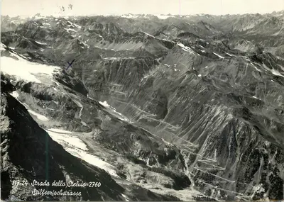 Strada dello Stelvio — vista panorâmica das Alpes — Éditions Alta d'Europa