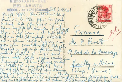 Canazei m. 1470 - Verso il Sassolungo — Ristorante-Bar Bellavista, Pegol — Verso